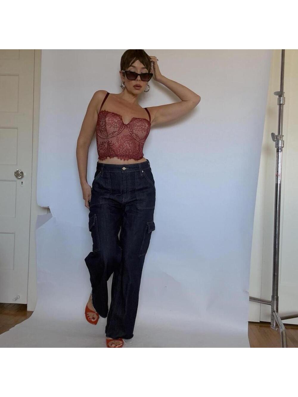 Victorias Secret Lace Corset Bra